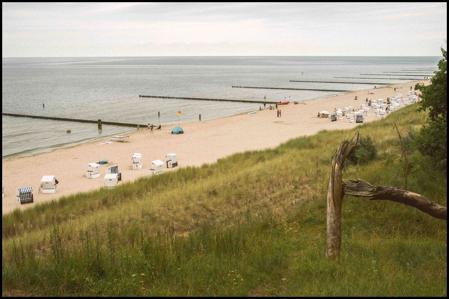 view of the east coast in germany