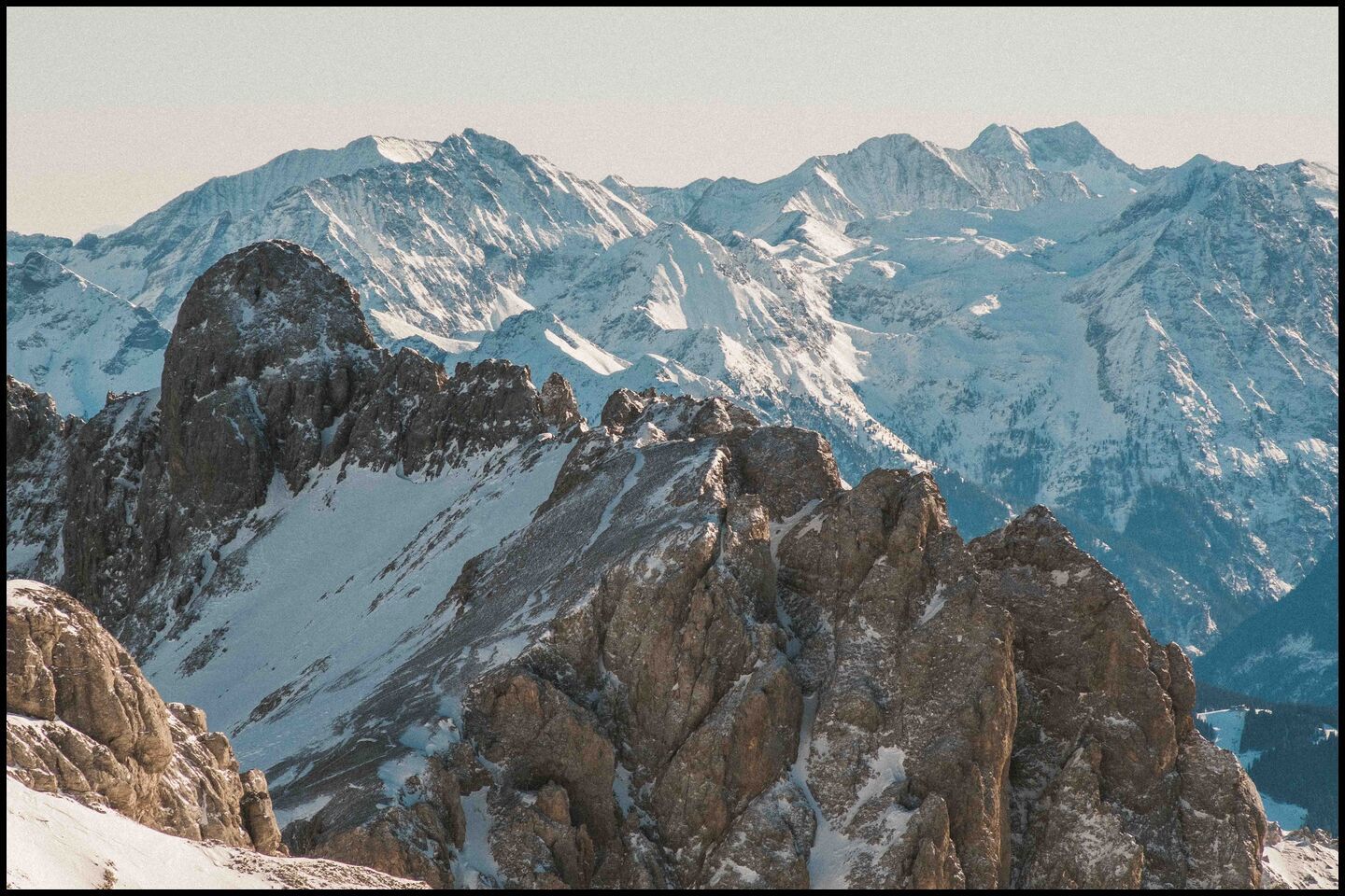 mountainside in Styria